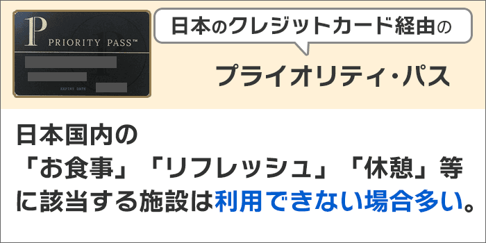 日本国内の「お食事」・「リフレッシュ」・「休憩」等に該当する施設は利用NG