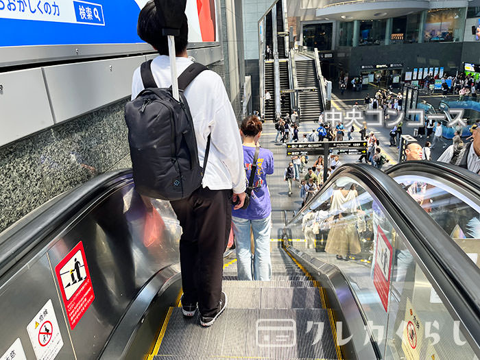 京都駅新幹線中央口から、JCBラウンジ京都への行き方09