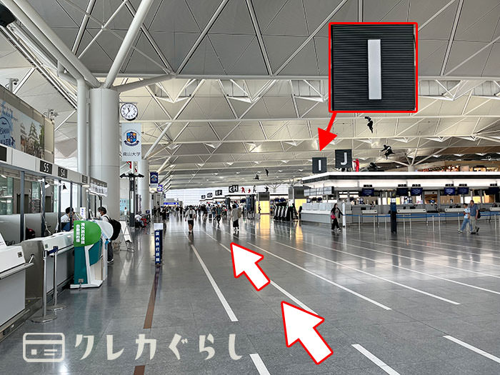 中部国際空港にある、空港ラウンジ「プレミアムラウンジ セントレア」への行き方26
