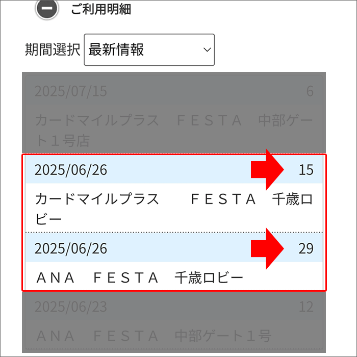 ANAフェスタでお買い物。2つのマイル特典が付与。
